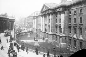 Trinity College , Dublin Late               19th Cent. | https://commons.wikimedia.org/wiki/File:Trinity_College_Dublin,_late_19th_century_(7548442648).jpg