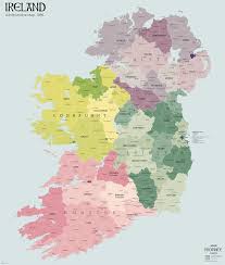 Administrative Map of Ireland | https://commons.wikimedia.org/wiki/File:Ireland1898Administrative.png