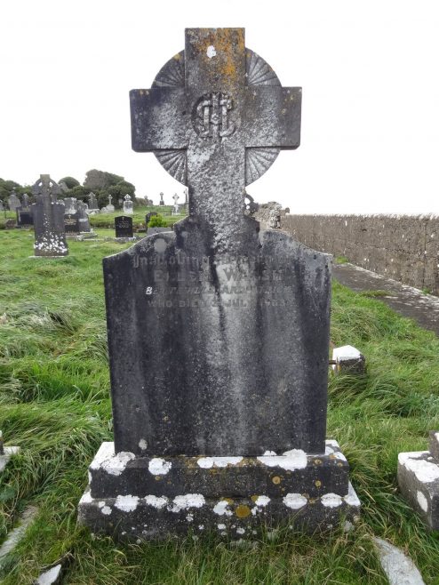 Ellen Walsh, Hill of Ardpatrick cemetery. ©historicgraves.com 