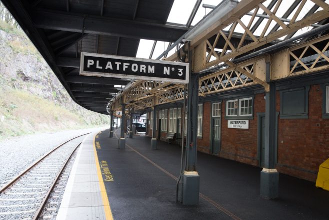 Platform 3, Waterford Plunkett Station.  | Pic Paul Sharp/SHARPPIX