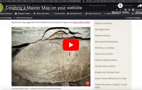 Creating a Master Map