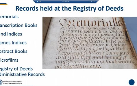 An Introduction to the Registry of Deeds
