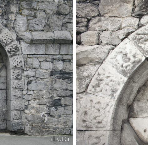 Bourke's Castle: Door/Gothic fountain | Joseph Lennon