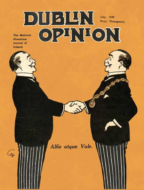 Cover from Dublin Opinion, July 1939