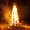 May Eve bonfires