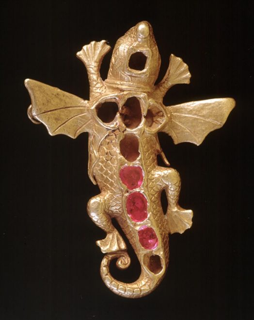 57. Salamander pendant, c.1588 | Ulster Museum, Botanic Gardens, Belfast,