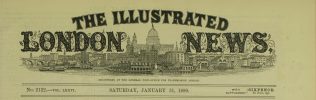 Masthead of the Illustrated London News. | Illustrated London News, 31 January 1880