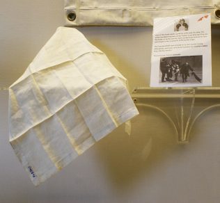 Object No. 97 Bloody Sunday handkerchief, 1972 | Museum of Free Derry, Bloody Sunday Centre.
