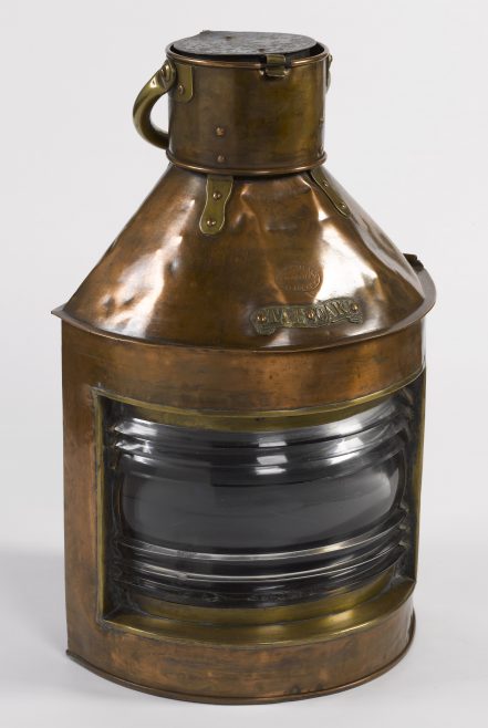 Object No. 90 Lamp from 'River Clyde', 1915 | National Museum of Ireland - Decorative Arts & History,